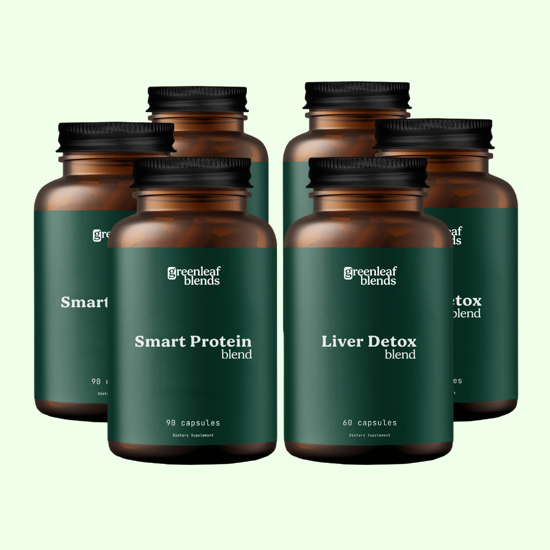 New Year New Me Bundle (Smart Protein & Liver Detox) - greenleafblends